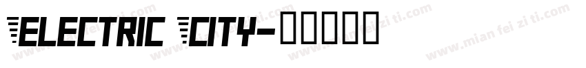 Electric City字体转换